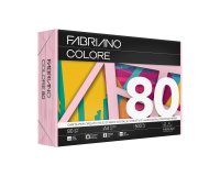 FabrianoColore - A4 - 80 gr - colori tenui rosa - Fabriano - conf. 500 fogli