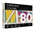 Carta Fabriano Colore - A3 - 80 gr - colori tenui avorio - Fabriano - conf. 250 fogli