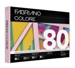Carta Fabriano Colore - A3 - 80 gr - colori tenui rosa - Fabriano - conf. 250 fogli