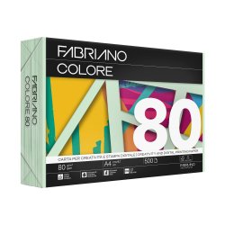 FabrianoColore - A3 - 80 gr - colori tenui verde chiaro - Fabriano - conf. 250 fogli
