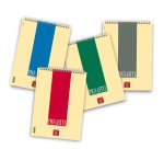 Blocco Pignastyl spiralato - A4 - 210 x 297mm - 80gr - 60 fogli - 1 rigo - Pigna