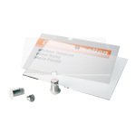 Targa per porte/pareti Crystal Sign - 14,8 x 10,5 cm - Durable