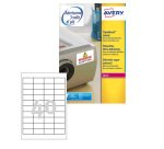 Avery L6140-20 self-adhesive label Rounded rectangle Permanent White 800 pc(s)