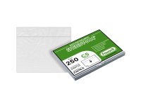 Busta adesiva Speedy Doc - senza stampa - C5 - 23 x 16,5 cm - LDPE - trasparente - Favorit - conf. 250 pezzi