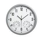 Orologio da parete Weather Station 3217 - diametro 35 cm - bianco - Lebez