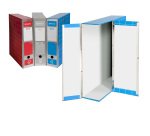 Resisto RESX101 box file Red Cardboard, Wood