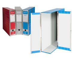 Scatola archivio Box1 - dorso 9 cm - 37,5 x 29,5 cm - rosso - Resisto