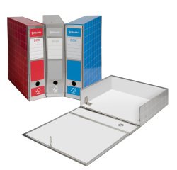 Scatola archivio Box4 - dorso 9 cm - 37,5x29,5 cm - rosso - Resisto