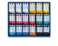 Vetrine assortimento - 21ml - colori assortiti - Giotto - 108 tubetti assortiti