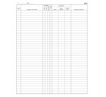 Registro arrivi/partenze - 31 x 24,5cm - 46pg - Edipro
