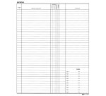 Registro arrivi/partenze - 31 x 24,5cm - 46pg - Edipro
