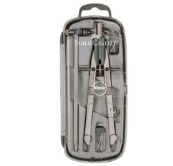 Balaustrone Tech - a pressione - con aste snodabili - diametro max cerchio 570mm - Faber-Castell