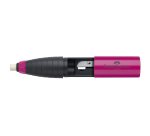 Temperamatite Twist Combi con gomma con contenitore - 1 foro- Faber Castell