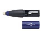 Temperamatite Twist Combi con gomma con contenitore - 1 foro- Faber Castell
