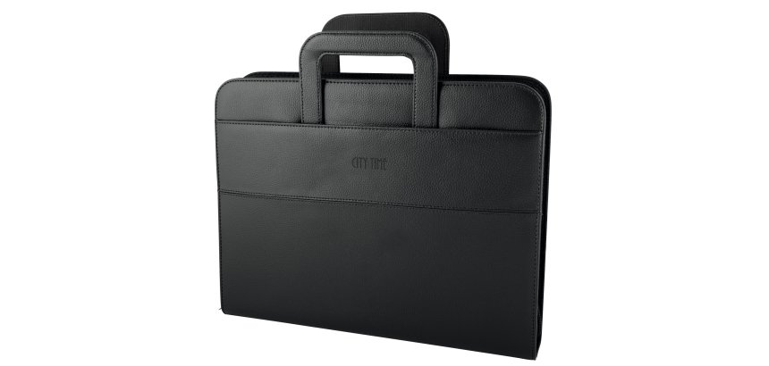 Niji 4853-N personal organizer Leather Black