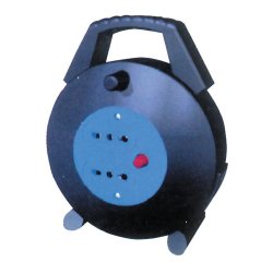 Prolunga con avvolgicavo da 5 mt - multiprese - MKC