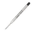 Refill sfera QuinkFlow - punta media - metallo - nero  - Parker