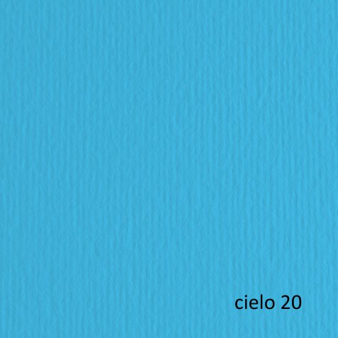 Cartoncino Elle Erre - 70x100cm - 220gr - cielo 120 - Fabriano - blister 10 fogli