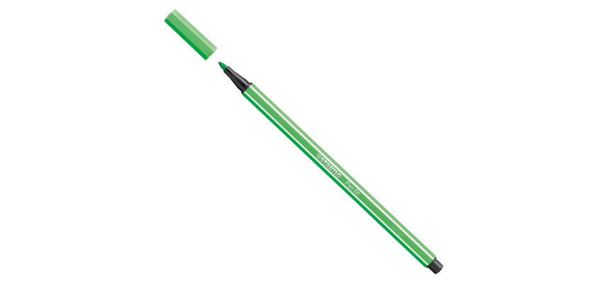 Pennarello Pen 68 - smeraldo chiaro 16 - Stabilo