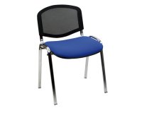 Seduta attesa Dado D5CN - senza braccioli - blu - Unisit