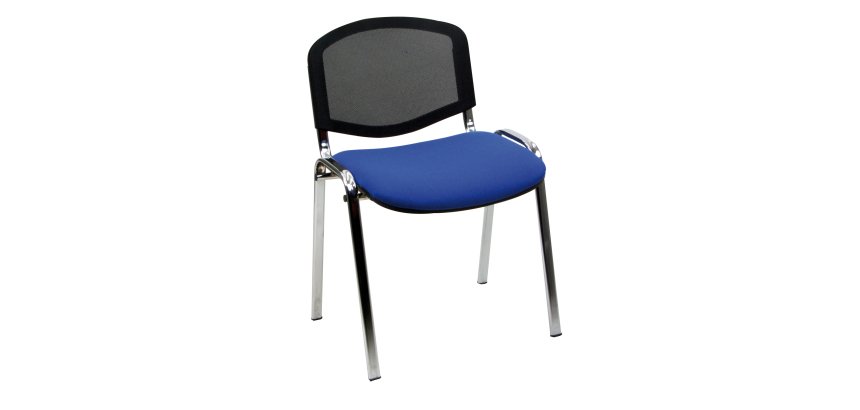 Seduta attesa Dado D5CN - senza braccioli - blu - Unisit