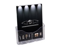 Portadepliant da banco - 1 tasca A4 - 24 x 28 x 10 cm - Tecnostyl