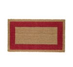 Zerbino Cocco - 45 x 80 cm - fondo in vinile - rosso - Velcoc
