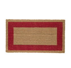 Zerbino Cocco - 45 x 80 cm - fondo in vinile - rosso - Velcoc