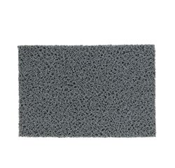 Zerbino Super Rally - 60 x 90 cm - PVC - grigio - Velcoc