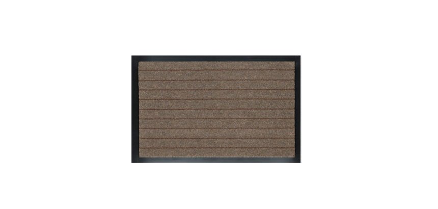 Zerbino asciugapassi Alaska - 60 x 90 cm - marrone - Velcoc