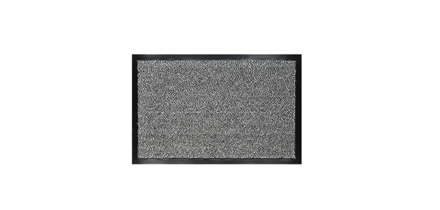 Zerbino asciugapassi Nevada - 40 x 70 cm - grigio - Velcoc