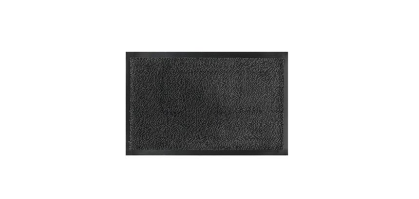 Zerbino asciugapassi Nevada - 60 x 90 cm - grigio antracite - Velcoc