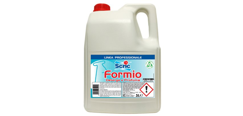 Detergente igienizzante Formio - per pavimenti - 5 L - Scric