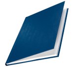 Copertine Impressbind - rigide - 3,5 mm - finitura lino - blu - Leitz - scatola 10 pezzi