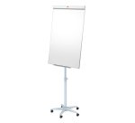 Lavagna portablocco Classic con ruote - 100 x 67,5 cm - bianco - Nobo
