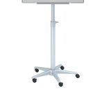Lavagna portablocco Classic con ruote - 100 x 67,5 cm - bianco - Nobo