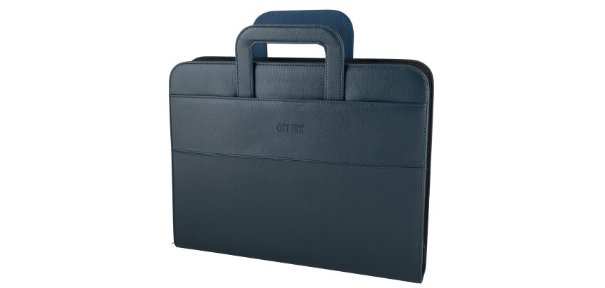 Niji 4853-BL personal organizer Fabric, Leather Blue