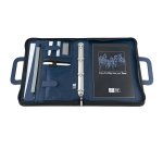 Niji 4853-BL personal organizer Fabric, Leather Blue
