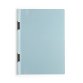 Cartellina con molla Duraclip - PVC - A3 - azzurro - Durable