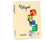 Carta Le Cirque - A3 - 80 gr - giallo pastello 100 - Favini - conf. 500 fogli