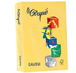 Carta Le Cirque - A3 - 80 gr - giallo sole 202 - Favini - conf. 500 fogli