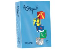 Carta Le Cirque - A3 - 80 gr - azzurro reale 204 - Favini - conf. 500 fogli
