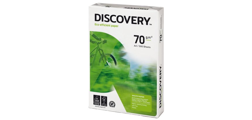 Carta Discovery 70 - A4 - 70 gr - bianco - conf. 500 fogli