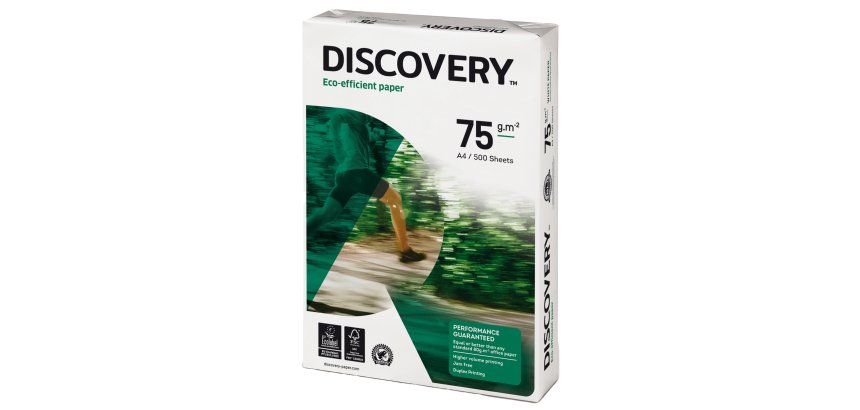 Carta Discovery 75 - A4 - 75 gr - bianco - conf. 500 fogli