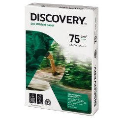 Carta Discovery 75 - A3 - 75 gr - bianco - conf. 500 fogli