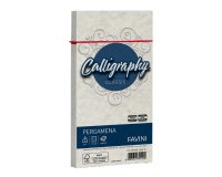 Busta Calligraphy Pergamena - 110 x 220 mm - 90 gr - perla 10 - Favini - conf. 25 pezzi