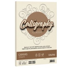 Favini Canvas Calligraphy printing paper A4 (210x297 mm) 50 sheets Ivory