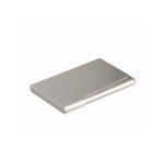 Porta biglietti da visita Business Card Box - 9x5,5 cm - alluminio - Durable