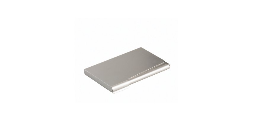 Porta biglietti da visita Business Card Box - 9x5,5 cm - alluminio - Durable