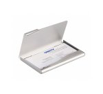 Porta biglietti da visita Business Card Box - 9x5,5 cm - alluminio - Durable